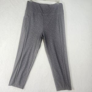 Zone Pro Gray Women’s Leggings, Activewear Size L